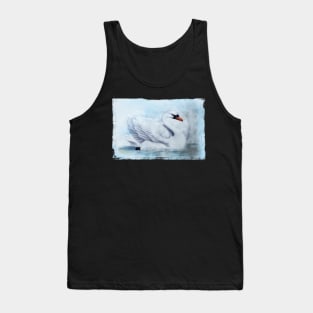 Vintage Swan Tank Top